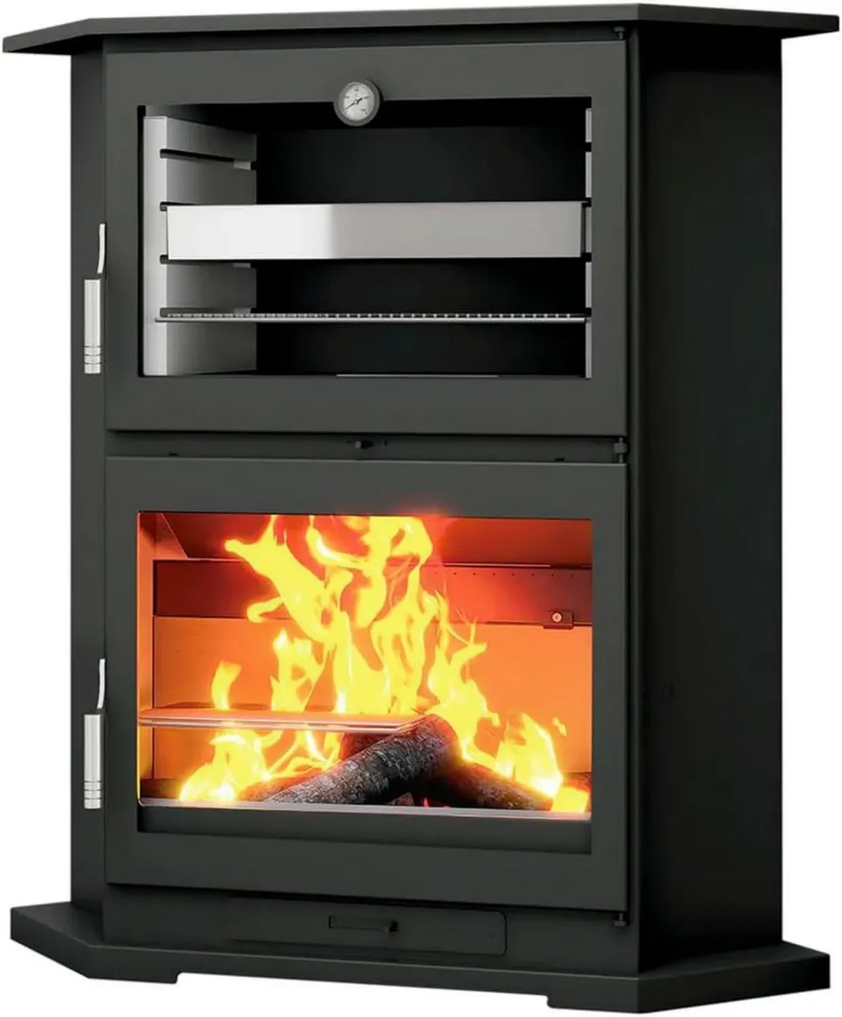 Stufa a Legna con Forno Integrato Modello CH-9R