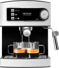 Macchina da Caffè Espresso Cecotec 20 Bar con Vaporizzatore e Scalda Tazze