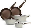 Set di Pentole in Alluminio 8 Pezzi, Grigio - Tognana Sintonia