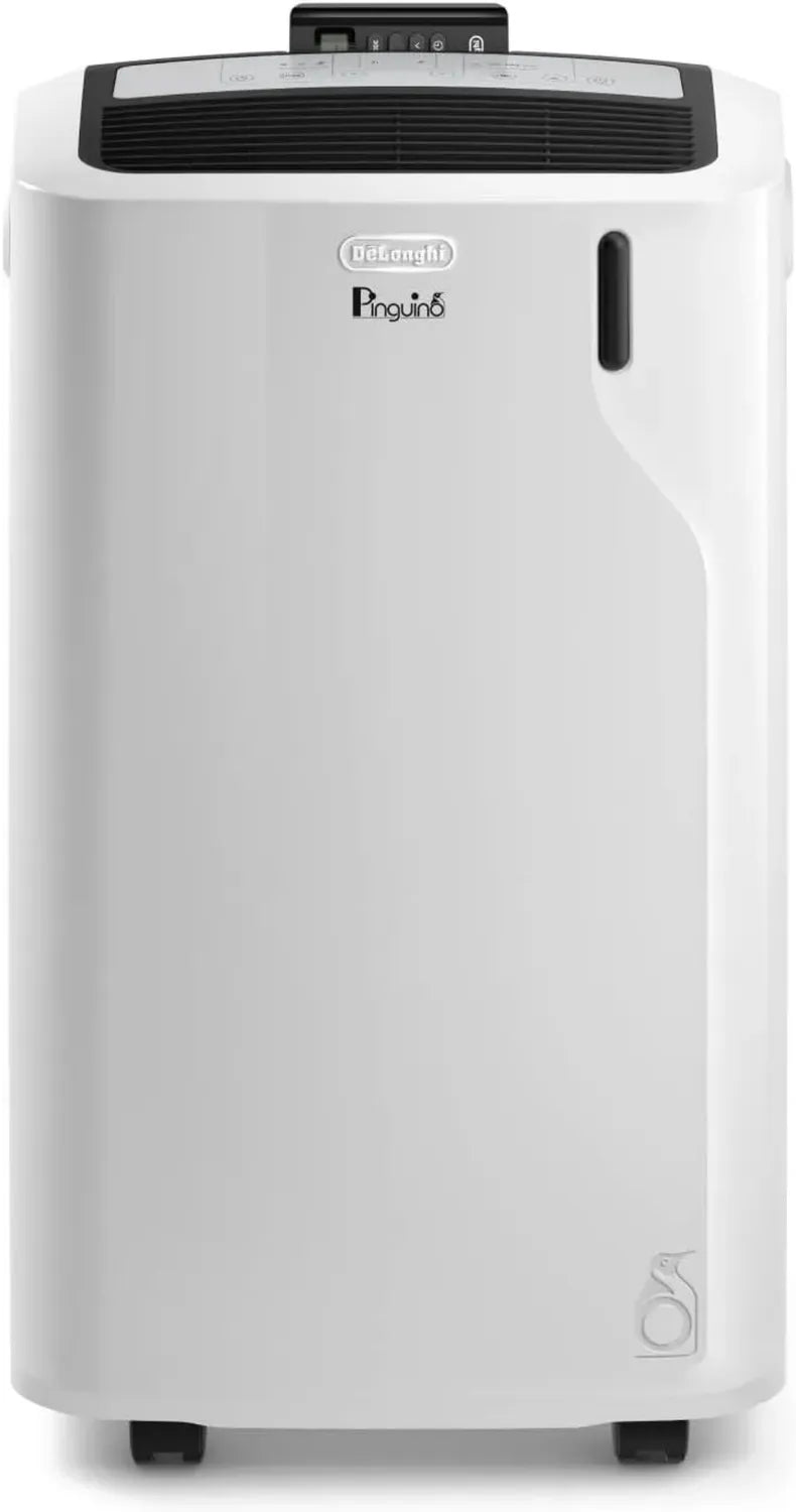 De'Longhi Pinguino PAC EM90 Climatizzatore Portatile 9800 BTU/h, Silenzioso, Copertura 90 m³, 3 Velocità, Classe Energetica A, Timer 24 Ore, con Telecomando