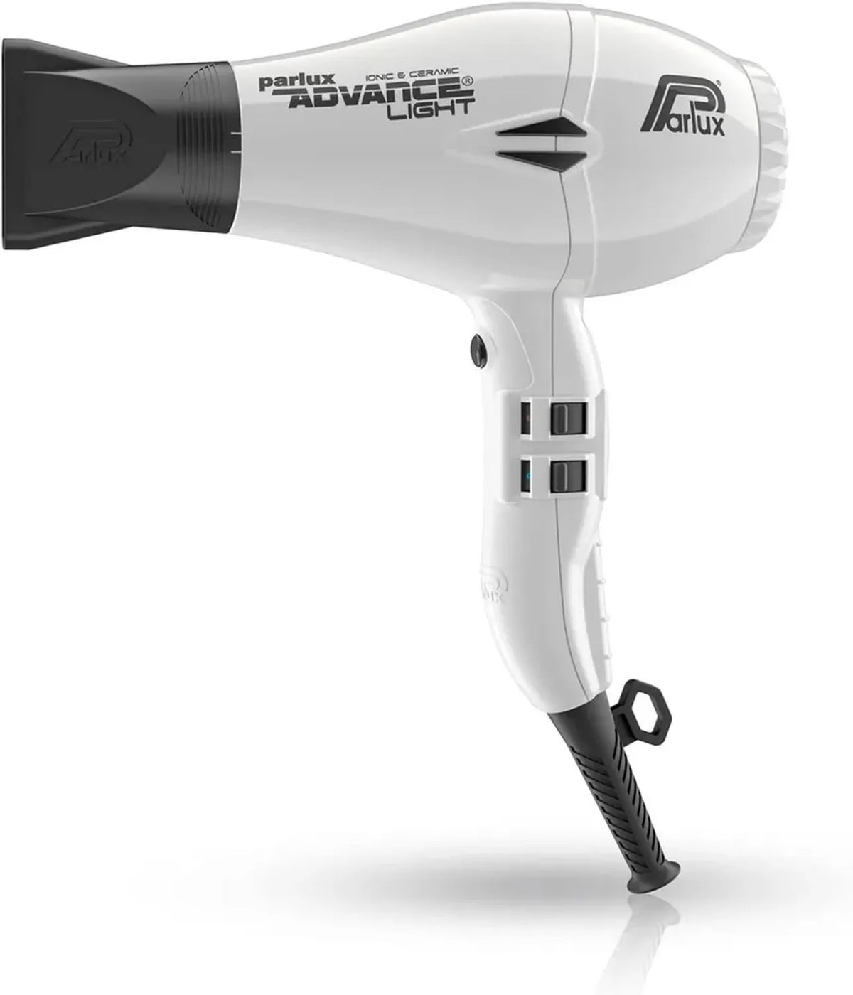 Asciugacapelli Professionale Parlux Advance Light, Tecnologia Ionica e Ceramica, Colore Bianco