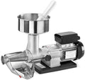 TRE SPADE SPREMITO Spremipomodoro Elettrico, Motore 0.4 HP, Corpo in Ghisa, Filtro in Acciaio Inox 1.5 mm, Ideale per Salse e Conserve, Made in Italy