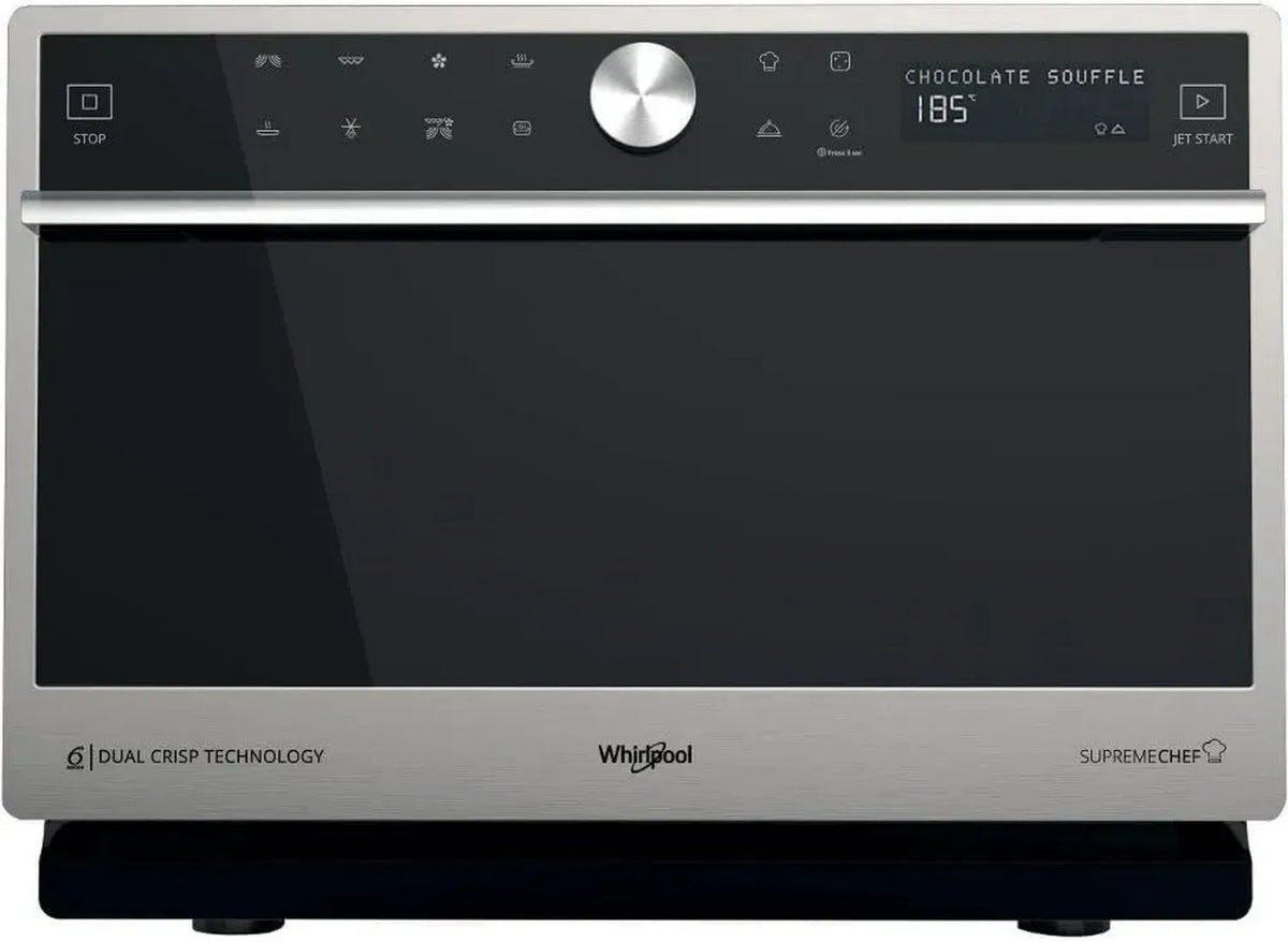 Forno a Microonde Combinato Whirlpool, 33L, Grill e Vapore, 1000W