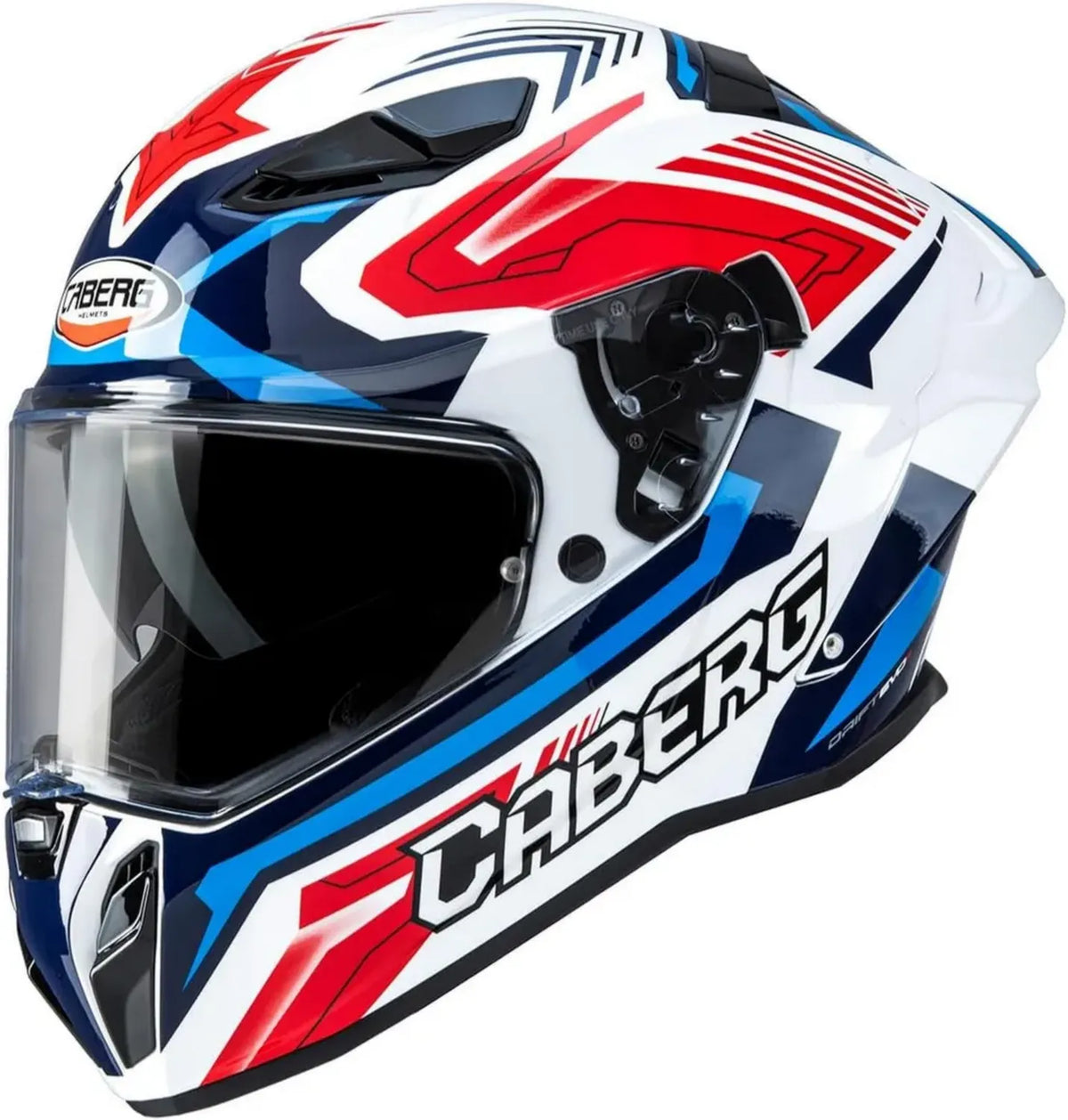 Casco Integrale CABERG Drift Evo II Jarama Bianco/Rosso/Blu XXL