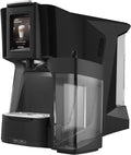 Macchina da Caffè ESSSE S20.Latte per Espresso e Cappuccino – con Display – Colore Rosso (Nero)
