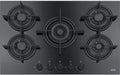 Franke Crystal Piano Cottura a Gas 5 Fuochi Nero