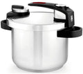 Pentola a Pressione in Acciaio Inox 6L, 22cm, Grigia - BRA Tekna