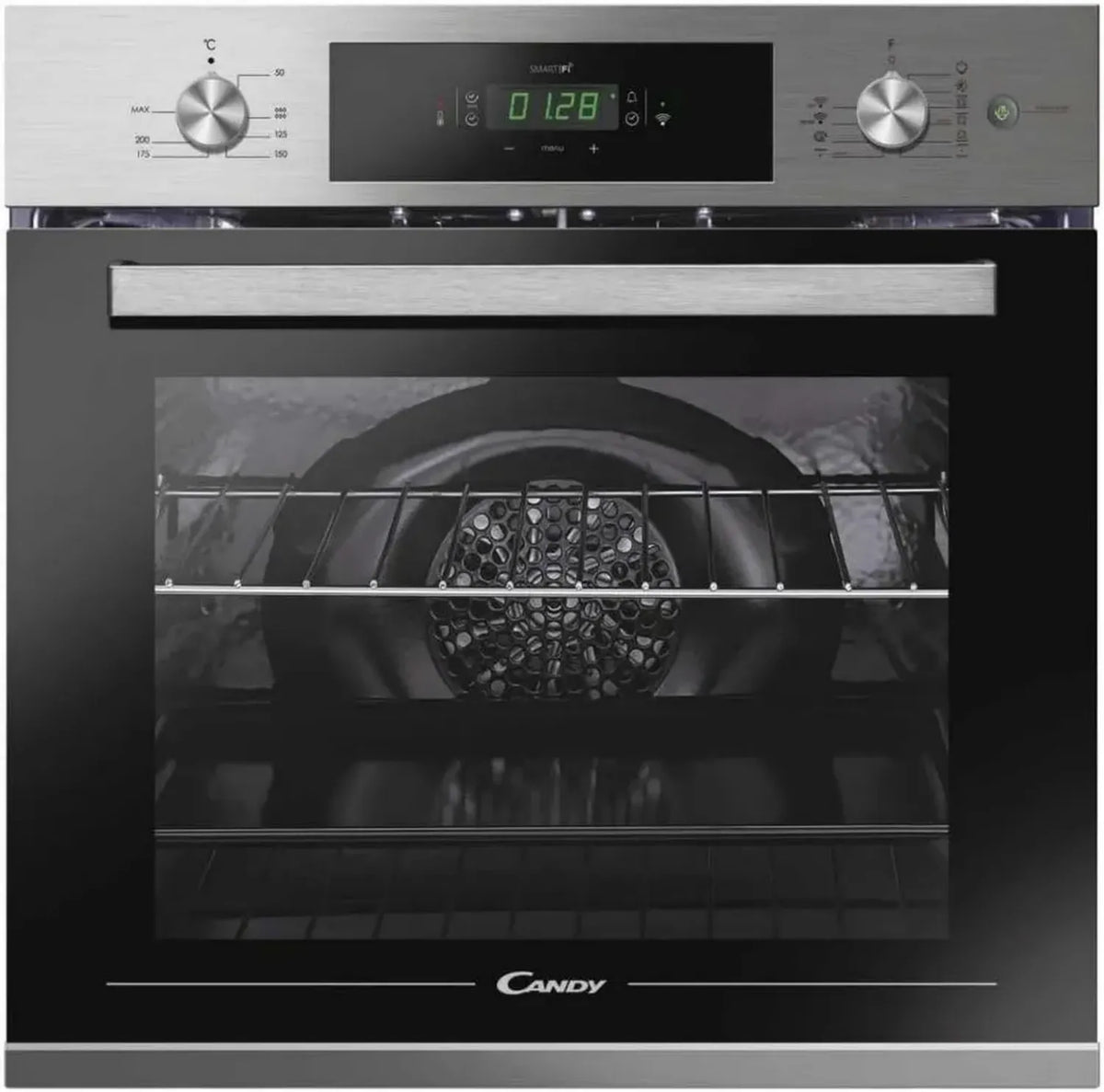 Forno da Incasso Candy Smart 70L, Autopulente, Con Wi-Fi, Classe A, Inox