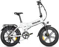Bicicletta Elettrica Pieghevole VITILAN V3, Batteria Rimovibile 13Ah, Autonomia 60-80 km, 7 Velocità, Velocità Massima 25 km/h, Schermo LCD a Colori, Pneumatici Fat 20x4.0'