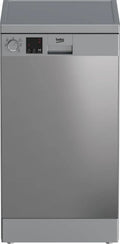 Beko Lavastoviglie SLIM 45 cm, Libera Installazione, Display LED, 10 Coperti, Inox