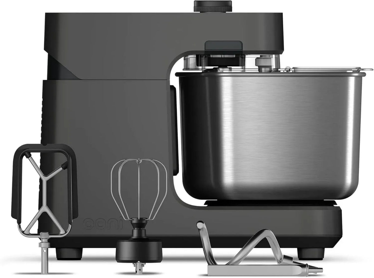 Ooni Halo Pro – Impastatrice Planetaria Professionale 7,3 L, 58 Velocità, Accessori Inclusi – Pane e Pizza – Antracite