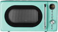 Forno a Microonde Vintage Verde 17L con 7 Funzioni e Timer