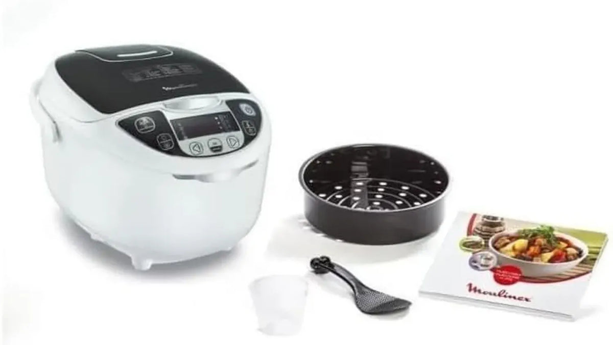 Moulinex Multicooker 15 Funzioni, Colore Bianco