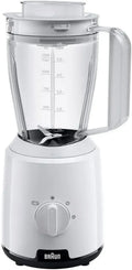 Frullatore Braun PowerBlend 1,5L con Funzione Ice-Crush, 600W, Bianco