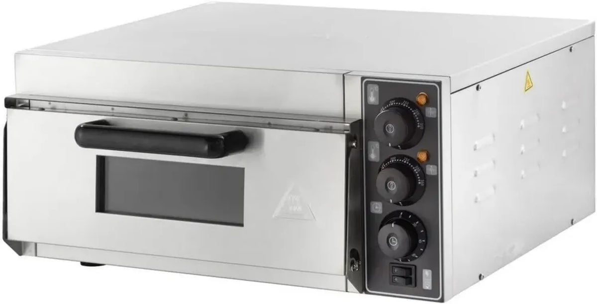 Forno Elettrico per Pizza 35 cm con Piatto in Ceramica