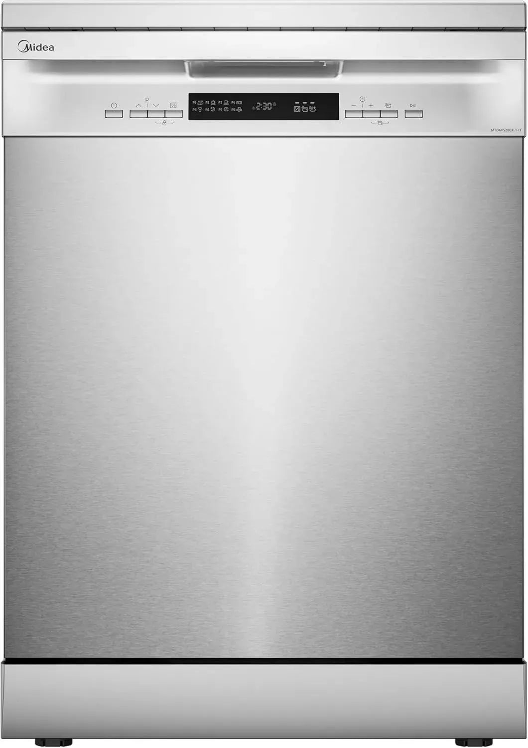 Lavastoviglie Midea 14 Coperti, 8 Programmi, Acciaio Inox