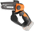 WORX WG324E.9 Motosega Compatta a Batteria 12 cm, Strumento Efficiente e Sicuro