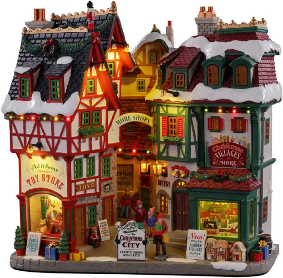 Lemax Villaggio Natalizio 15739 - Decorazione Natalizia a Batteria, 4,5 V