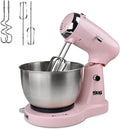 Robot da Cucina Compatto in Acciaio Inossidabile, 3,2L, 350W, 5 Velocità