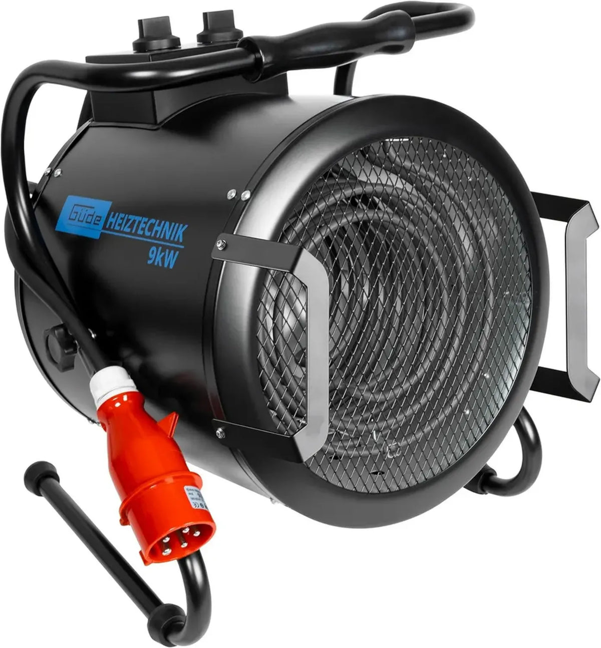 Riscaldatore Elettrico Güde GH 9 E, 9 kW, 2 Livelli di Calore, Ventilatore Integrato, Protezione Surriscaldamento