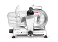HENDI Affettatrice Professionale Elettrica 220mm in Acciaio Inox, Spessore Regolabile 0-12mm, 280W