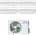 Sistema di Condizionamento Climatizzatore Inverter Diloc Over Quadri Split 4x9000 BTU FREEDOM480 R-32 A++ con Opzione Wi-Fi