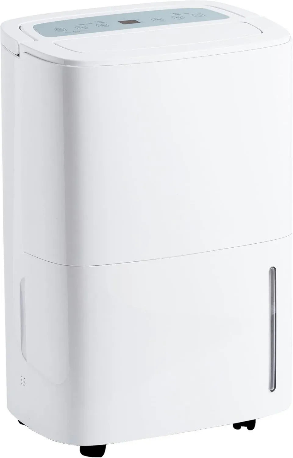 Deumidificatore Portatile Silenzioso 70L/Giorno con Igrostato e Timer, Scarico Continuo 2m, per Ambienti fino a 150m²