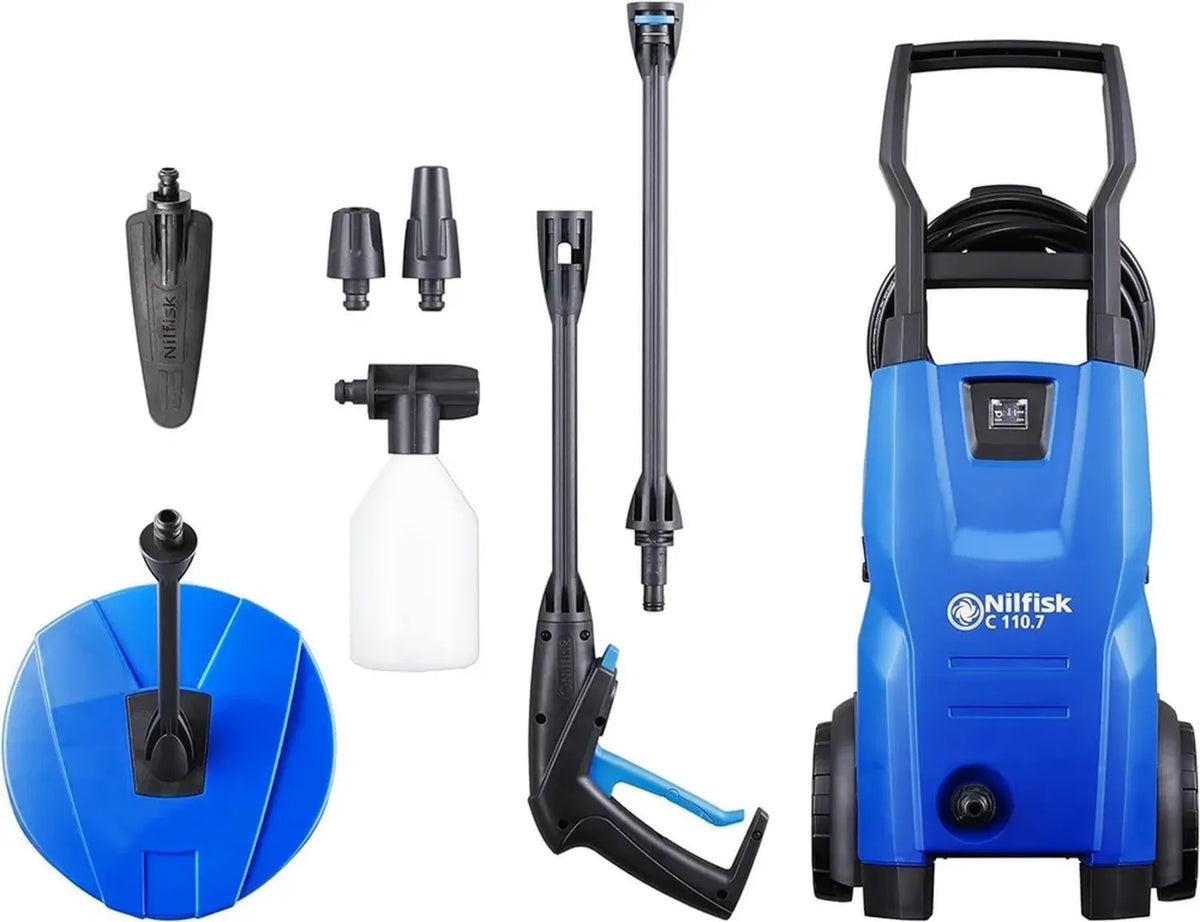 Idropulitrice Alta Pressione Nilfisk 1400W per Auto e Terrazze Piccole