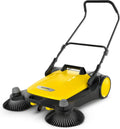 Kärcher Spazzatrice Manuale S 6 Twin con Doppie Spazzole Laterali, Capacità 38L, Larghezza 860mm