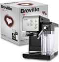 Macchina Espresso Breville Prima Latte II, 15 Bar, Montalatte Integrato, Argento VCF108X