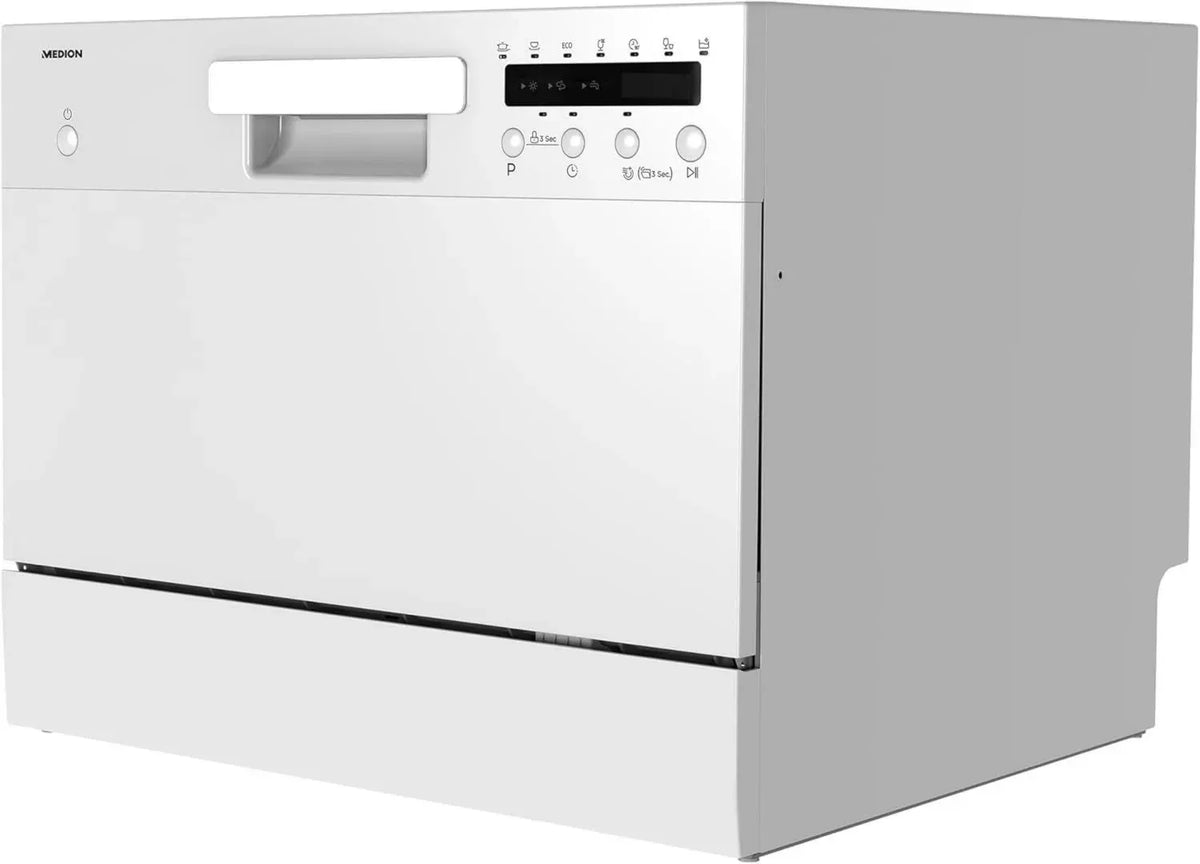 Lavastoviglie Compatta MEDION 6 Coperti con Funzione ECO e Display LED