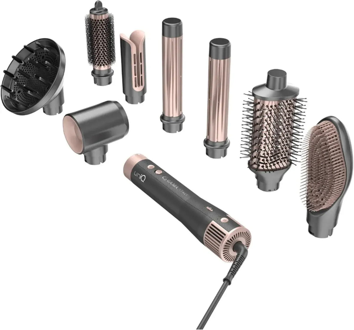 Multistyler Professionale 8 in 1 con Tecnologia Coanda e Tormalina
