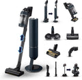 Scopa Elettrica Senza Fili Samsung Jet Plus 210W, Stazione Clean, Autonomia 120 Min, Midnight Blue