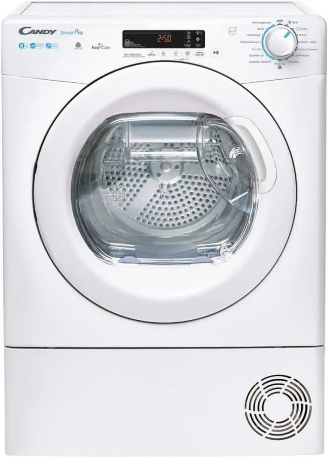 Asciugatrice 8 Kg a Pompa di Calore, Classe A++, Installazione Libera