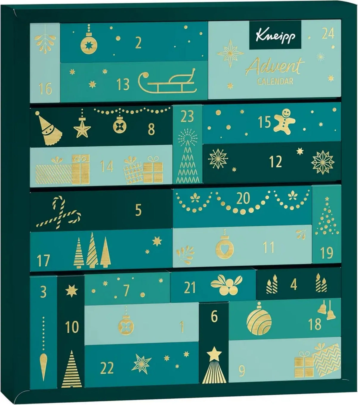 Calendario dell'Avvento Kneipp 2024 con 24 Sorprese di Bellezza
