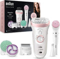 Braun Silk-épil 9 Set Bellezza Deluxe Epilatore 9-in-1 Senza Fili per Donna