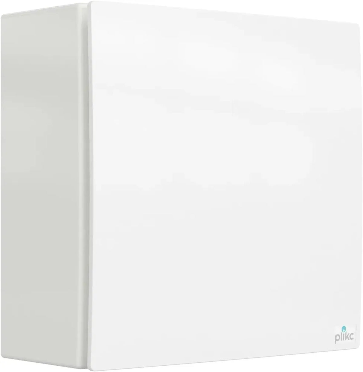 Plikc - Ventilatore centrifugo Ario Q con membrana anti-ritorno Ø100 adattabile Ø80-90