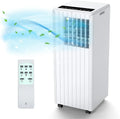 Climatizzatore Portatile 9000 BTU 5 in 1, Deumidificatore, Modalità Sonno, Timer 24H, Doppia Velocità, Telecomando e Kit Finestra