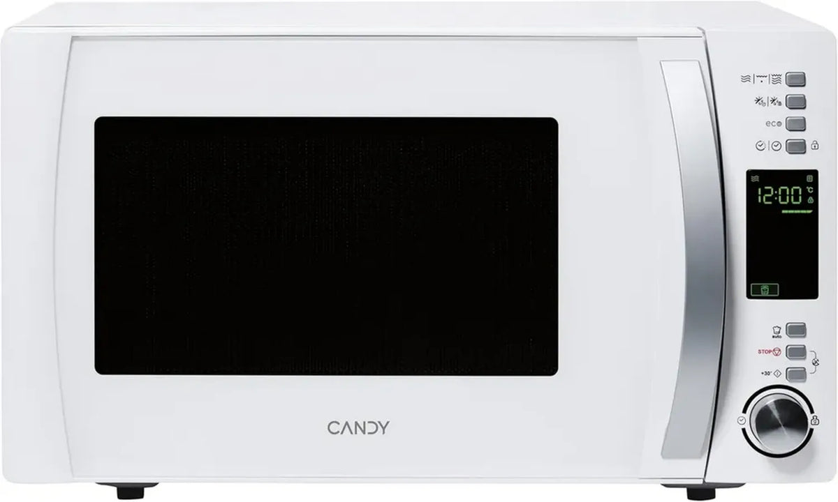 Candy Forno a Microonde con Grill, 25L, 900W, 40 Programmi, App Simply-Fi, Funzione ECO, Defrost, Blocco Bambini, Bianco