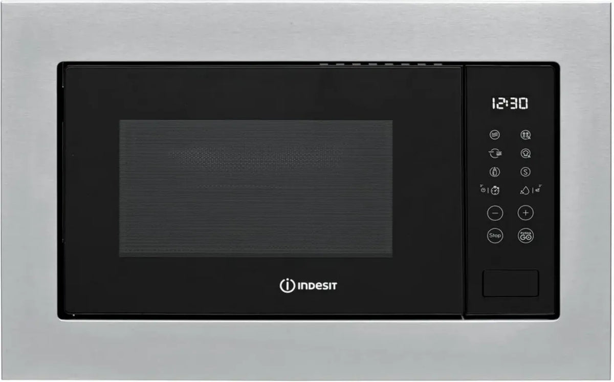 Microonde Combinato da Incasso, 25L, 900W, Acciaio Inox