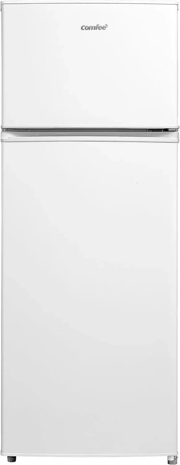 Frigorifero Comfee' RCT284WH2A con Congelatore Superiore, 143cm, LED, Cerniera Reversibile, Bianco, 176 kWh/Anno