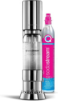 Gasatore SodaStream Enso in Acciaio Inox con Bombola CO2 e Bottiglia Lavabile