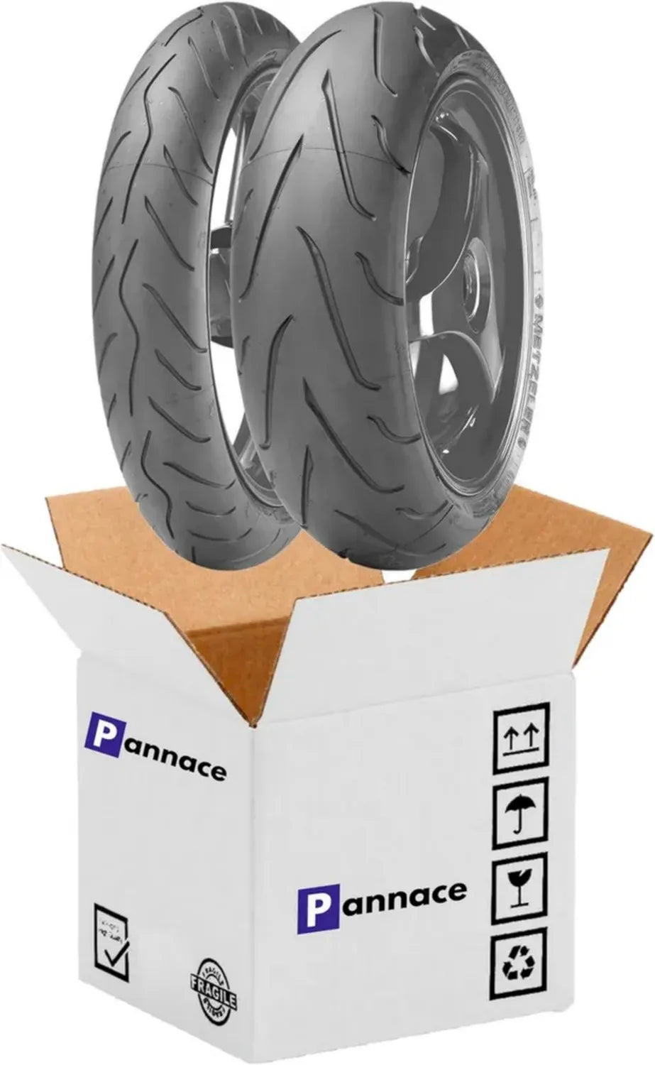 Set di Pneumatici Sportivi 180/55 17 e 120/70 17 - Sportec M3 Performance