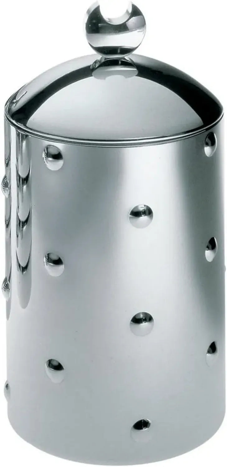 Contenitore Design Alessi Kalistò 1 CB01 - Acciaio Inox Lucido, Pomolo Alluminio, 114 cl