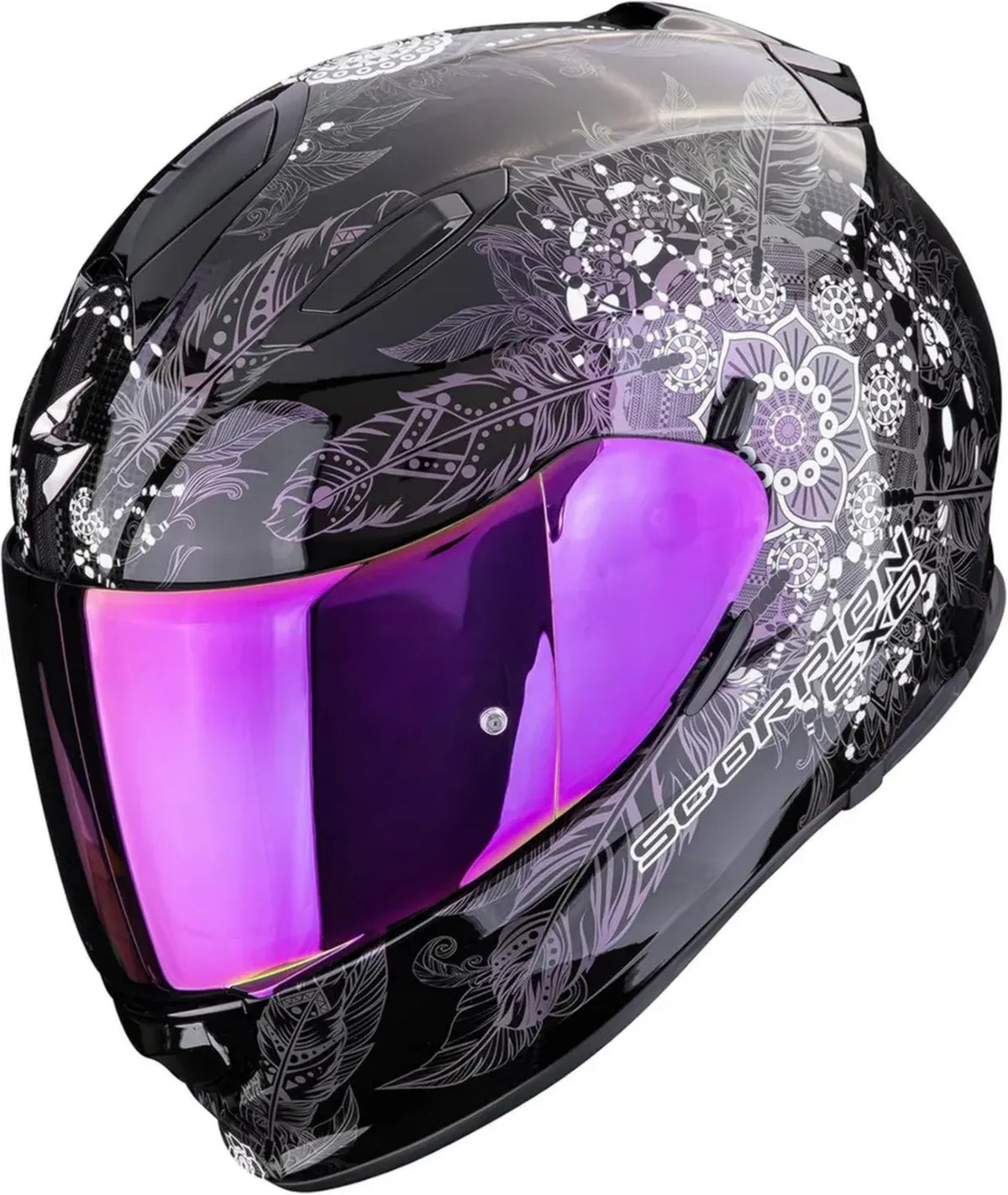 Casco Moto SCORPION EXO-491 DREAM Nero Camaleonte Taglia S