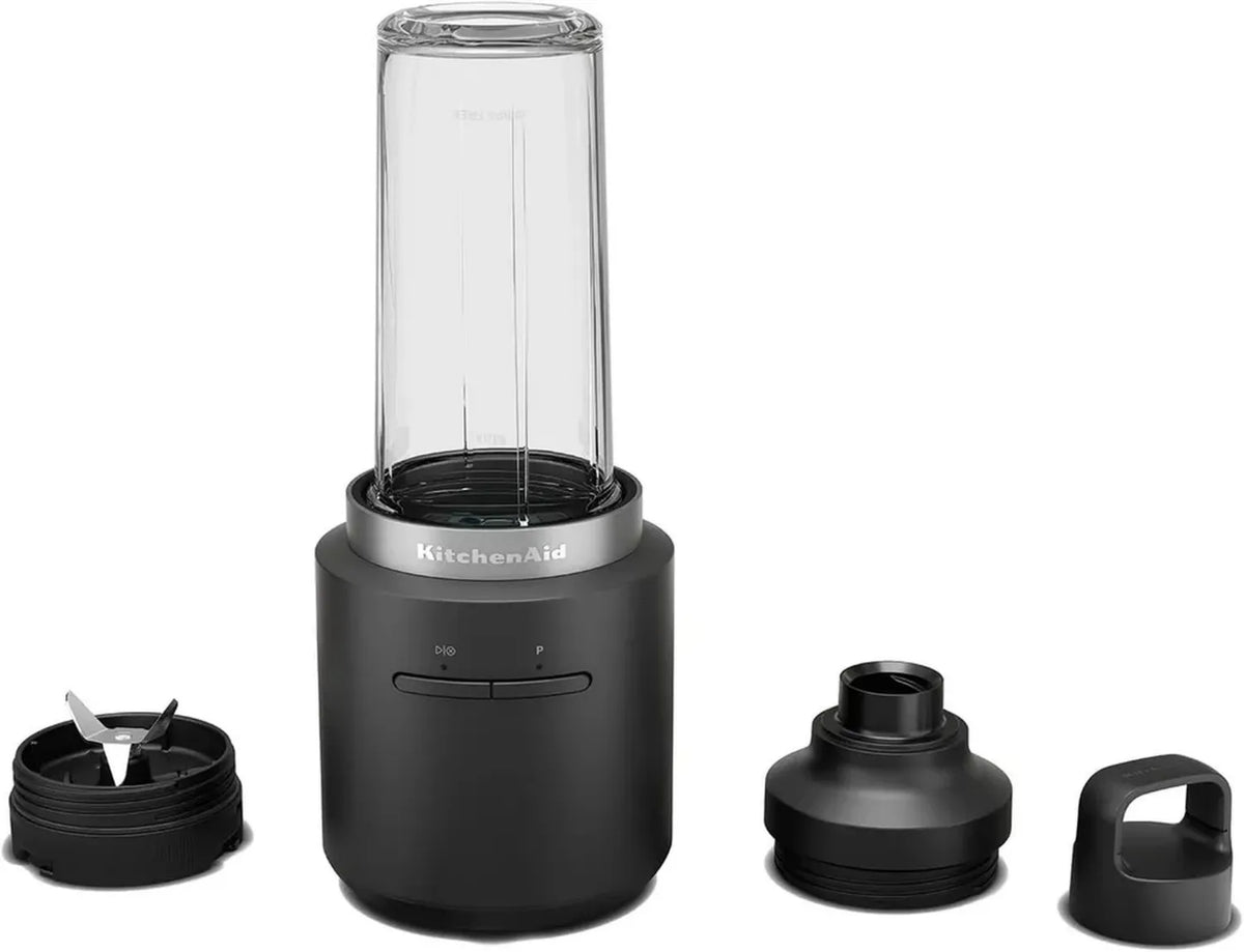 Frullatore Portatile Senza Fili KitchenAid 473 ml, Batteria Inclusa, Nero Opaco