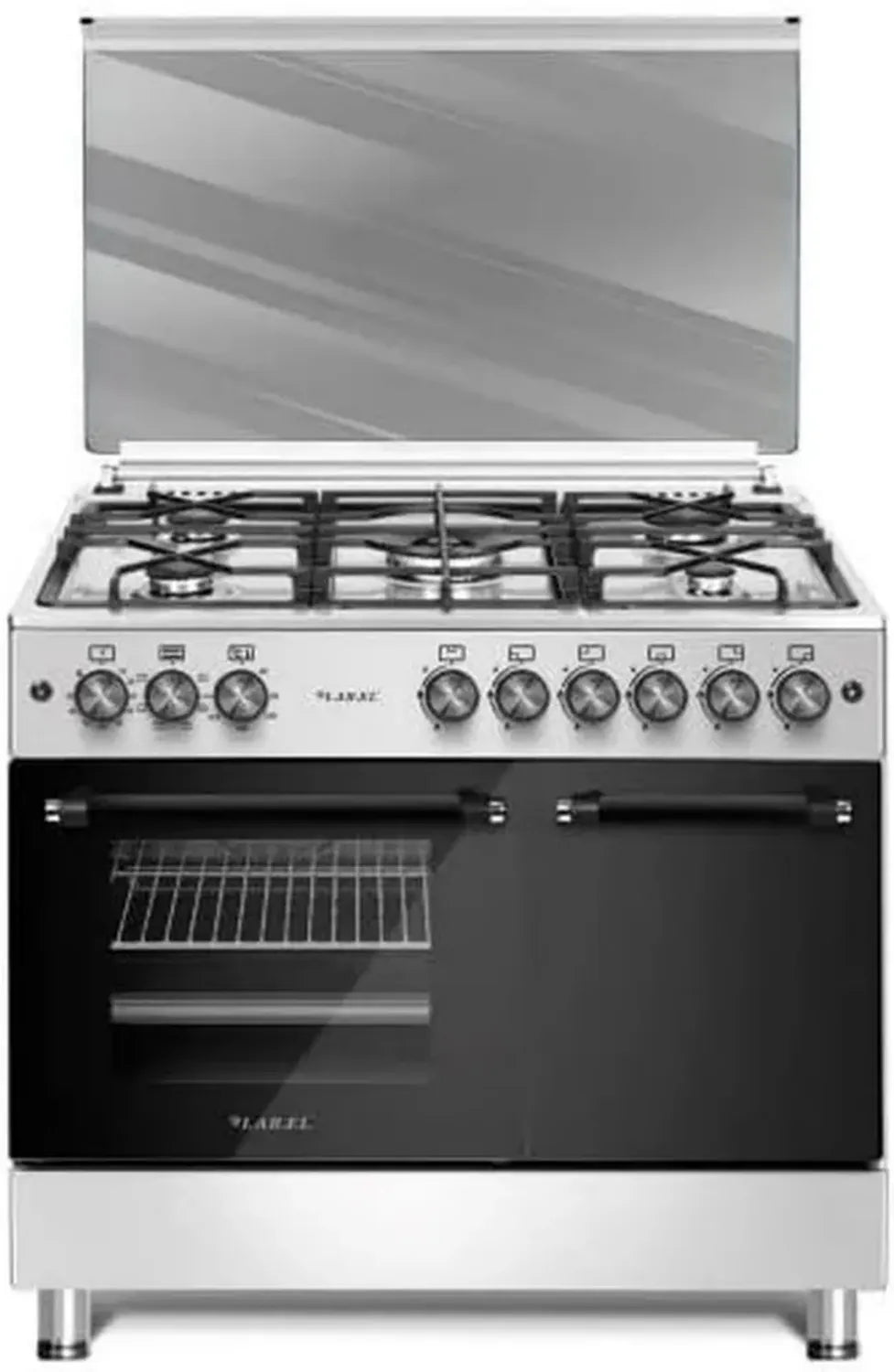 Cucina a Gas 90x60 con Forno Elettrico e 5 Fuochi