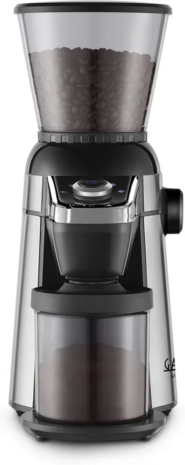 Gaggia MD15 Macinacaffè con 15 Impostazioni, Acciaio Inox, Timer Digitale