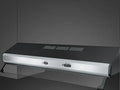 Smeg KSEC81XE3 - Cappa da Incasso per Cucina, 80x49 cm, Efficienza Energetica Classe C, Acciaio Inox