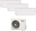 Climatizzatore Panasonic TZ trial split R32, 3 x 7000 BTU, WiFi incluso